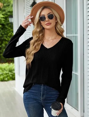 V-Neck Lightweight Pullover — variant — view 4