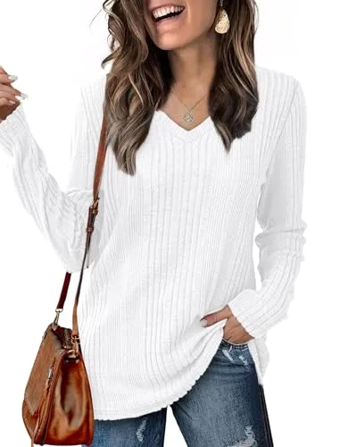 V-Neck Lightweight Pullover — view 2