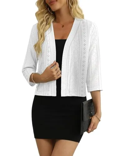 Lightweight Open-Front Cardigan — view 2