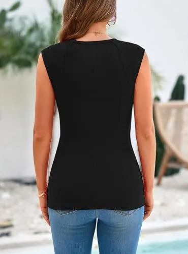 Sleeveless Elegant Tank — view 5